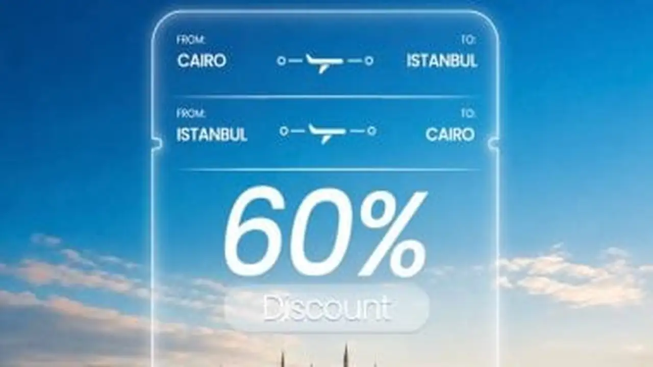 مصر للطيران تطلق تخفيضات بنسبة 60% لتذاكر بيروت وإسطنبول